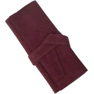 FOVAOK Roll Up Schaar Pouch Professionele Kapper Salon PU Holster - Houder voor Kapsel Schaar Shear Kappers Houder Case Bag, Rode Wijn, 1PCS