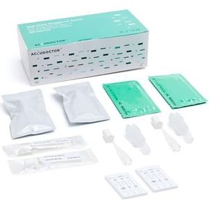 Accudoctor - Speeksel Test - 2x - Drugtest - 6 Drogen in Speeksel - THC Cannabis Marihuana Cocaïne