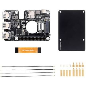 PCIE Uitbreidingskaart USB 3.2 Gen1 HAT+Connector Uitbreidingskaart Voor 5 HOED Hoge Snelheid Netwerken
