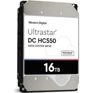 Western Digital Ultrastar DC HC550 16 TB harde schijf - 3,5 intern - SAS [12Gb/s SAS]