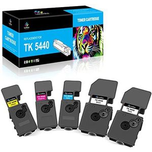 LeciRoba TK-5440 voor Kyocera TK5440 TK-5440K TK-5440C TK-5440M TK-5440Y TK5430 TK-5430K TK-5430C TK-5430M TK-5430Y Toner, voor Kyocera Ecosys MA-21000cfx MB. A-2100cwfx PA-2100cwx PA-2100cx printer
