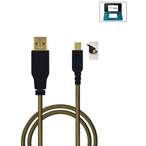 Gold Plating Hoge Snelheid USB 2.0 Power Opladen Kabel Cord Voor DSi NDSi DSI XL 2DS 3DS N3DS XL Nieuwe 3SD XL LL (Cord Lengte: 150 CM)