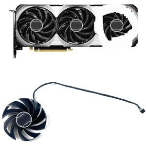 Koelventilator 87mm 4-pins PLD09210S12HH RTX4060TI GPU-ventilator voor MSI RTX 4060 Ti VENTUS 3X videokaartventilatoren(1pcs)
