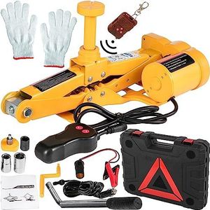 3 Ton Elektrische Auto Jack Kit 12V Dc Draagbare Auto Schaar Jack Met Slagmoersleutel Luchtpomp Elektrische auto Lift Reparatie Tool Elektrisch, tuin- en handgereedschap(3T Jack Wrench Pump)