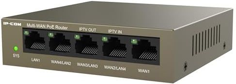 Ip-com - M20-POE 5P Switch - Netwerk Switch - Zwart - 5 Poorten