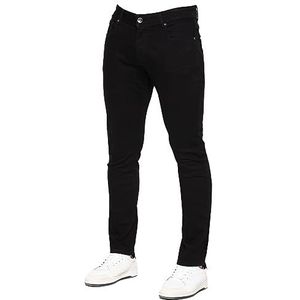 ﻿989Zé ENZO Herenbroek Slim Fit Werkbroek Jeans Stretch EZ325 ZWART 34W / 32L