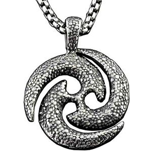 Geschenken voor mannen Kettinghanger Triskele Keltische Zon Triskelion Zon Triskel Amulet Noordse Mythe