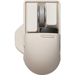 QPSJXN Retro Wireless Bluetooth Mechanisch Toetsenbord Small Square Tri Mode Joint Accessoire PC Computer Gifts (Touch PBT Mouse-B)