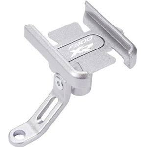 Motorfiets Accessoires Mobiele Telefoon Houder GPS Navigatie Montagebeugel Voor F900XR F900 XR F 900XR 2004-2023 (Color : SILVER- A)
