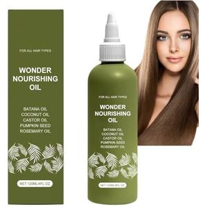 Wonder Growth Oil Serum & haargroeioliebehandeling, lichte, niet-vette hoofd- en haarverzorgingsolie voor dikker, sterker en gezonder haar, voor mannen en vrouwen, 1 stuk