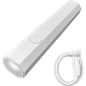 Uv-lamp - Wit - Draagbare Mini-UV-Nagellamp - Voor Gelnagels - Sneldrogende Technologie