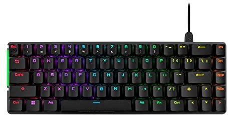 ASUS - ROG Falchion Ace - Mechanisch Gamingtoetsenbord - Zwart - RGB-verlichting - ROG NX Red-schakelaars