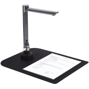 Documentscanner F60A USB-documentcamerascanner, 5 megapixel HD-camera A4-opnameformaat met LED-licht Lessoftware for lerarenopleiding
