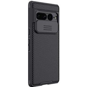 Nillkin CamShield Hoesje voor de Google Pixel 7 Pro - Back Cover met Camera Slider Zwart