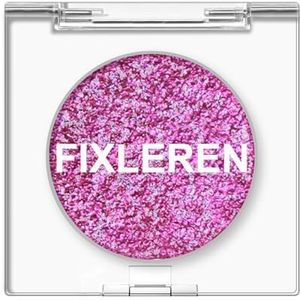 Fixleren Glitter Kameleon oogschaduw Make-up Palet, Highlighting, Metallisch Veranderende Langdurige Holografische Glitter Multichroom Oogschaduw, Podium/Party Make-up (Roze-5)