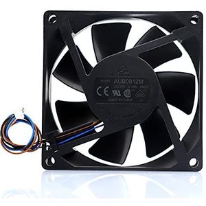 Original AUB0812M 8cm 8025 12V 0.17A 3line projector cooling fan
