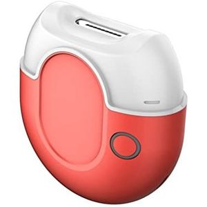 Elektrische nagelknippers,Automatische nageltrimmer,Elektrische nagelschaar met nagelchips Opbergdoos Manicure Elektrische nagelverzorging Tool (ROOD)