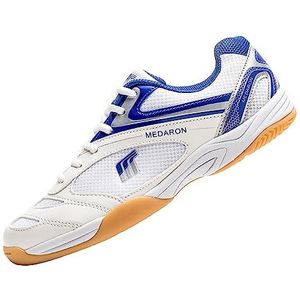 JiuQing - Tafeltennisschoenen - Blauw - Indoor Court Sneakers - Antislip Ademend