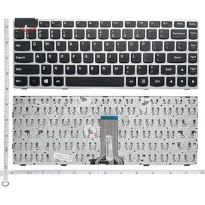 US/SP-toetsenbord voor Lenovo voor IdeaPad 500-14 500-14ISK G40-70 G40-80 G40-80M B40-30 B40-45XiaoXin V1000 V3000 V1070 XuRi 1000 SR1000(US Silver NO backlit)