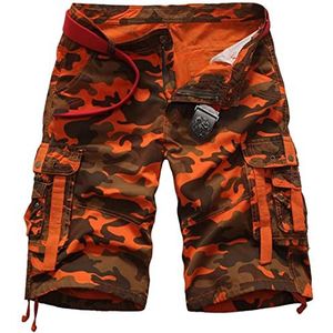 Mannen Camocargo Shorts militaire stijl tactische korte broek met multi zakken