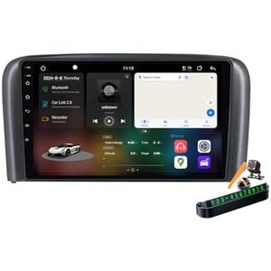 Y200s,Auto Stereo Android 14.0 Radio Sat Nav voor S80 1998-2006 GPS Navi 9'' Cartablet Multimedia Video Player FM BT Ontvanger met Carplay 4G 5G WiFi DSP SWC