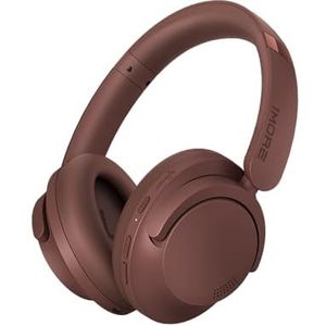 1MORE Sonoflow Pro Draadloze Bluetooth-Hoofdtelefoon, Oordopjes met Actieve Ruisonderdrukking, Over Ear Oortelefoons met Ldac, Hi-Res-Geluid, Bluetooth 5.4, 100H, Comfortabele Pasvorm(Bruin)