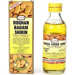 Natural Pure Herbal Roghan Badam Shirin Sweet Almond Oil, 100ml