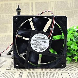For - 1600RPM, 56.10CFM, Low Noise, 12V, 0.22A 4712KL-04W-B19 120MM Ultra-Durable Fan LMNCBVYA