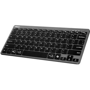 Adesso EasyTouch WKB-7000BB 7000 Bluetooth-toetsenbord voor meerdere apparaten met Copilot AI Hotkey snelkoppeling, draadloos, oplaadbaar, stil