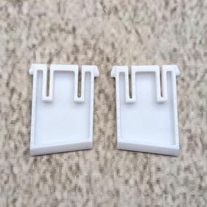 ULEIVA Vervanging toetsenbordvoetjes wit 1 paar (2 stuks) compatibel met Logitech G213 toetsenbord reserveonderdeel toetsenbordstandaard keyboard voeten (wit)