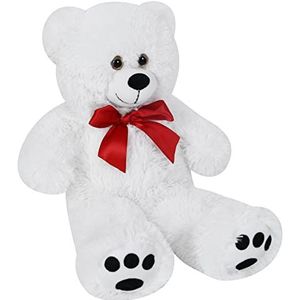 Deuba Knuffel Teddybeer L Wit 50cm