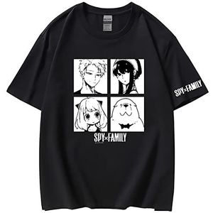XSLGOGO Anime Spy x Family T-shirts Anya Bond Yor Loid T-shirts Japanse Manga Spy x Familie Kawaii T-shirts Cosplay Kostuum Vrienden Jumper Voor Fans