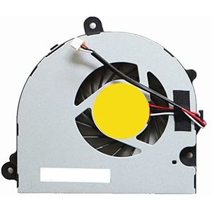 Laptop CPU koelventilator Voor For CLEVO W270 W270EFQ W270EGQ W270EL W270ELQ W270ENQ W270ESQ W270EU W270EUQ W270HNQ W270HPQ W270HSQ W270HUQ W270BUQ W270BZQ W270CZQ Zwart