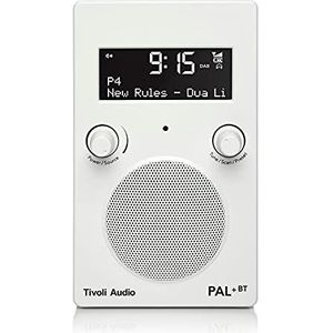 PAL+ BT Draagbare Bluetooth DAB+ / FM-radio (Wit)