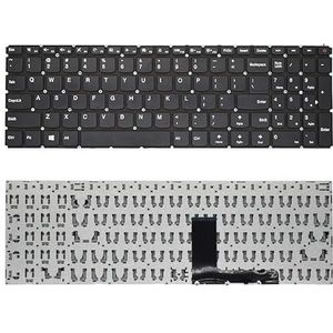 US toetsenbord voor LENOVO voor Ideapad 110-15ACL 110-15AST 110-15IBR 110 touch-15ACL zwart zonder frame(US New)