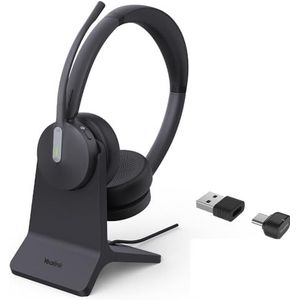 Yealink - BH70 Dual met Stand - Headset - Zwart - Bluetooth