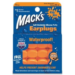 Macks Siliconen Oordopjes Voor Kinderen X12