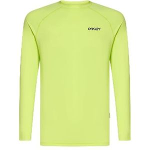 Oakley Regenboog Rashguard Rash Guard Shirt voor heren, Lichtgroen, S