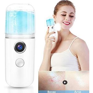 Nano Water Spray, 30ml USB Handige Draagbare Mini Gezicht Luchtbevochtiger Mist Verstuiving Mister Facial Koude Stoomboot Hydraterende Sproeier