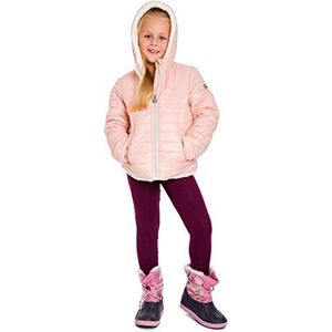 SOFTSAIL Thermolegging voor meisjes, gevoerde winterlegging van katoen, kinderleggings, pruim, 6 Jaar