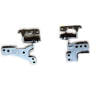 Laptop LCD scherm Scharnieren As Schacht Voor For ASUS X509JB X509JP X509MA Zilver