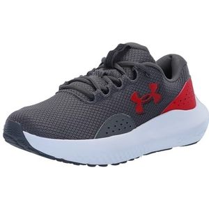 Under Armour UA Charged Surge 4 hardloopschoen voor heren, Castlerock Rood Rood, 45 EU