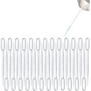 Laboratoriumpipet 100 stuks 0,2/0,5/1/2/3/5/10 ml meetpipetten wegwerp kunststof pipet transfer(0,2 ml x 100 stuks)