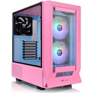 Thermaltake - Ceres 350 MX - Midi Tower Gaming-behuizing - Bubble Pink - Gehard Glas