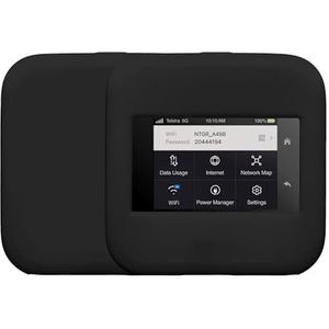 kwmobile - Mifi Hoesje - Zwart - Compatibel met NETGEAR Nighthawk M6 Pro / M6