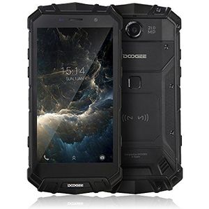 DOOGEE S60 4G Outdoor Smartphone zonder abonnement, 5,2 inch 1080P display, Android 7.0 Octa Core 6 GB RAM + 64 GB ROM, 21 MP camera 5580 mAh GPS HiFi vingerafdruk draadloos opladen NFC IP68 waterdicht
