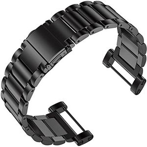 Vervangende roestvrijstalen klassieke armband horlogeband bandjes & gereedschap Compatibel met Suunto Core All Black Silver Gold Rose Sport Watch (Size : Rose)