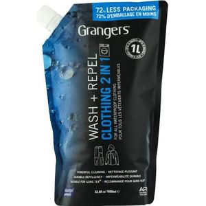 Grangers - Was+Repel - Kleding 2 in 1 - 1 liter - Krachtige reiniging en duurzame waterdichting