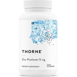 Thorne Research - Zink Picolinaat - 15 mg - 60 Capsules
