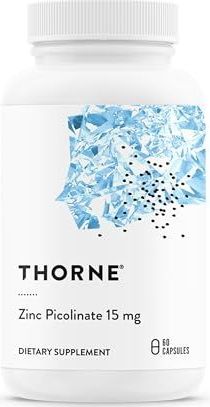 Thorne Research - Zink Picolinaat - 15 mg - 60 Capsules